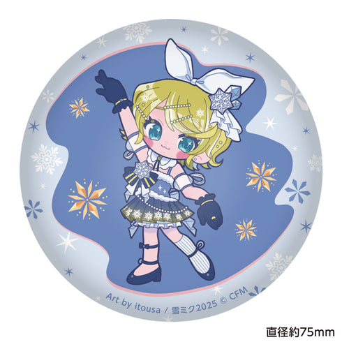 『SNOW MIKU 2025』ぷにぷに缶バッジ 鏡音リン itousa Ver.
